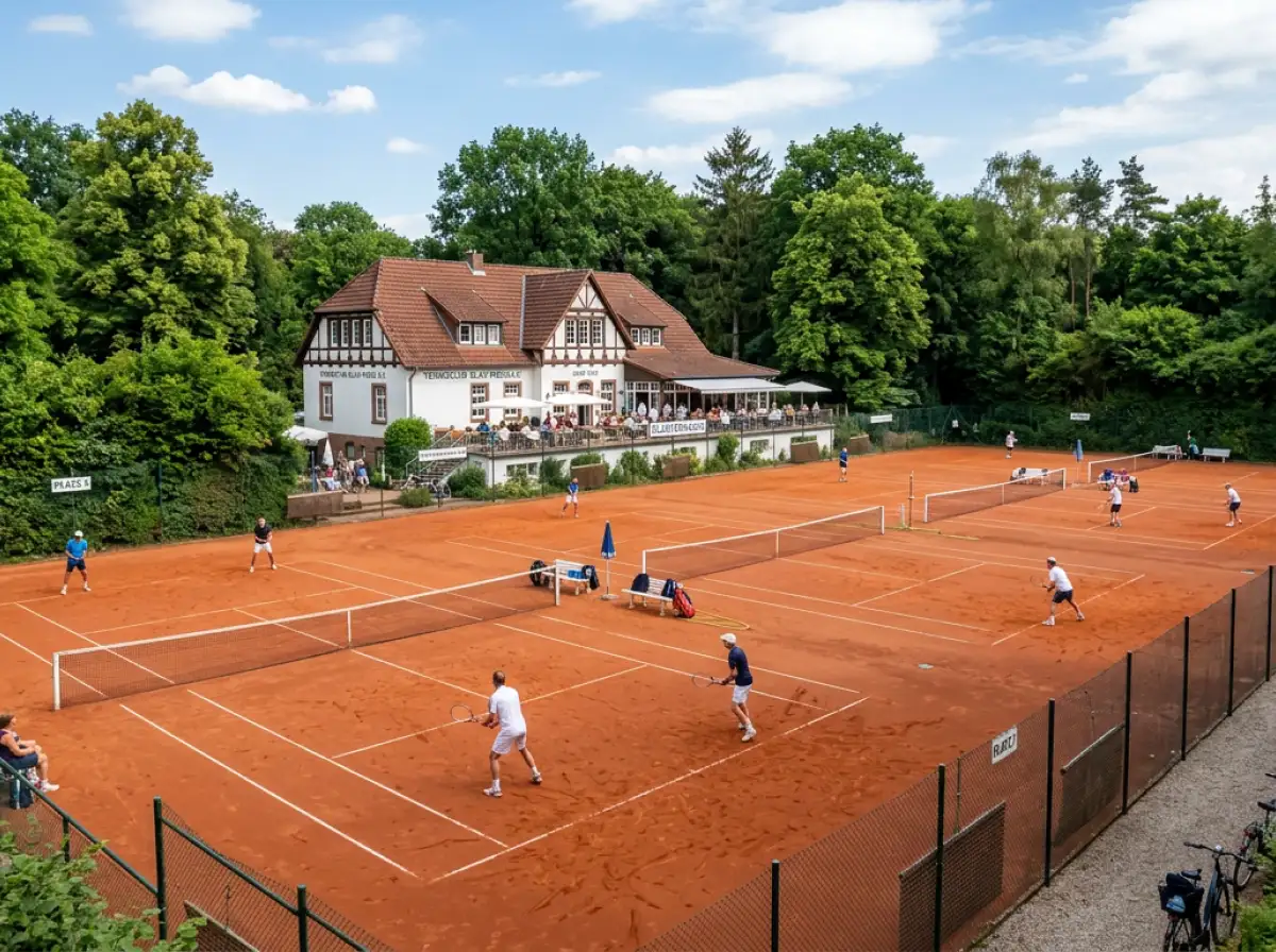 Deutscher Tennisclub mit Sandplätzen