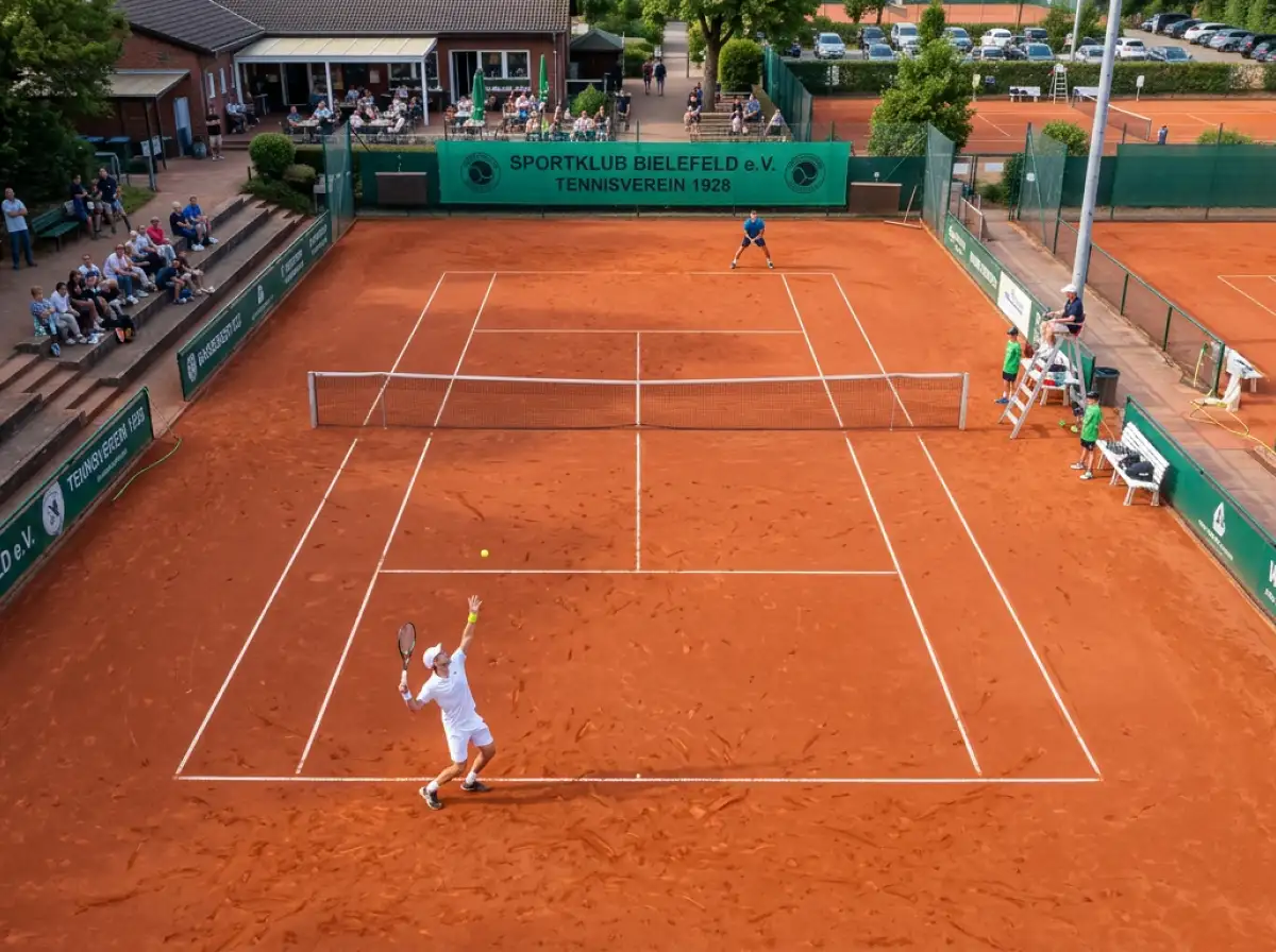 Aufbau eines Tennismatches: Hierarchie von Punkt über Spiel und Satz bis zum Match