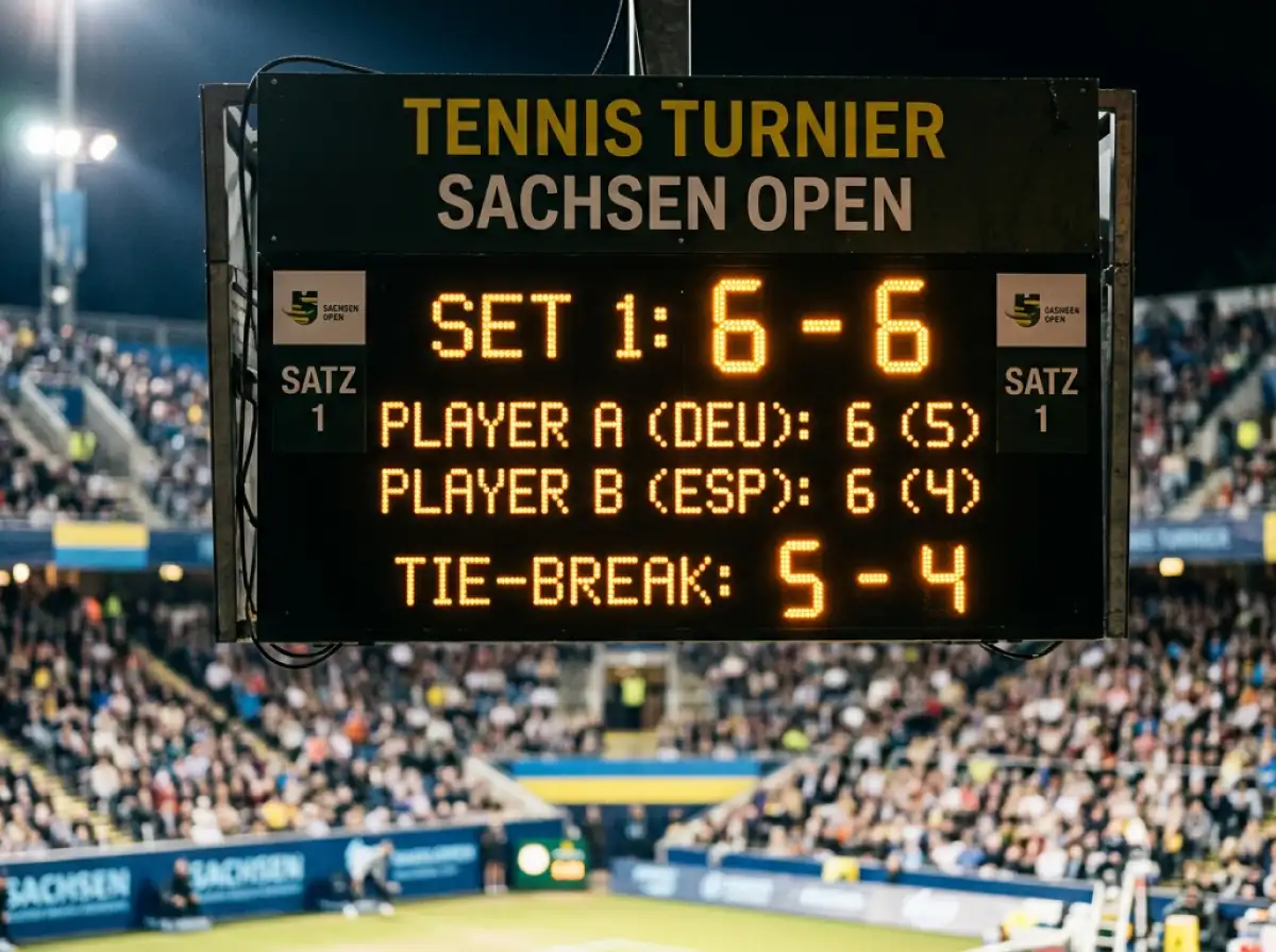 Tie-Break im Tennis: Entscheidende Punkte bei 6:6 im Satz